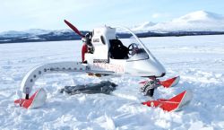 A transantarctic crossing using this vehicle