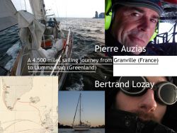 Sailing from France to Greenland to celebrate a twinning