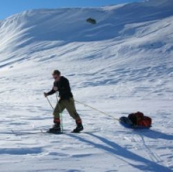 South Pole Solo - Mark Evison training