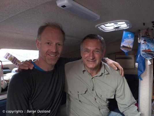 28 July / My friend and fellow expeditioner David Hempelman Adams also happened to be in Murmansk.