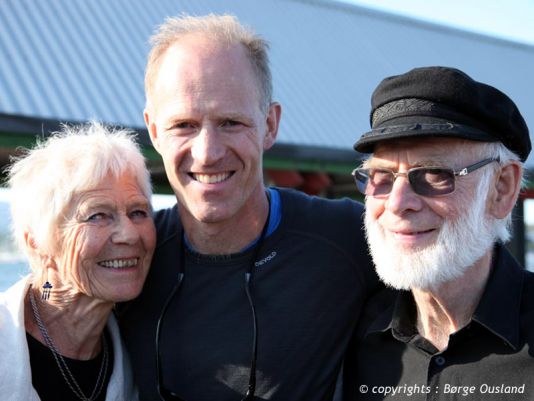 23 June / Borge with his mother and dad