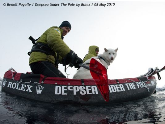 Meanwhile, the men on the diving expedition are making the most of their final hours on the ice to complete a few more dives. In all, they will have made 50 dives and reached a maximum depth of 35 metres. 