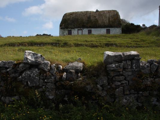 Traditional cottage at Inish More