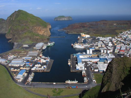 Heimaey harbour, Vestman Island.