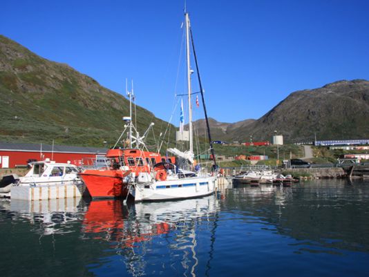 Avannaq in GLK harbour.