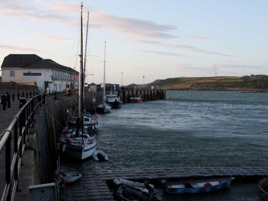 Avannaq was grateful for the Port Captain's decision to let her take shelter along with the Dinghys.