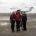 Gigi Leila and Julie leaving Longyearbyen