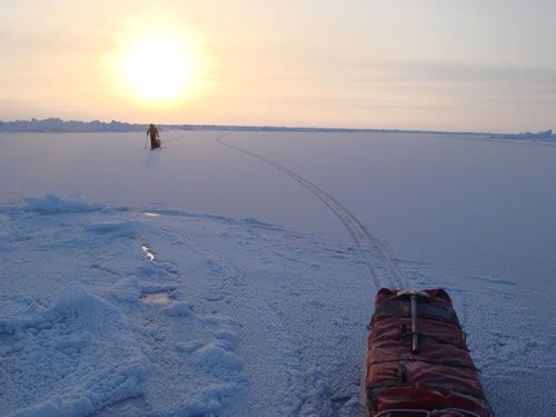 On the ice