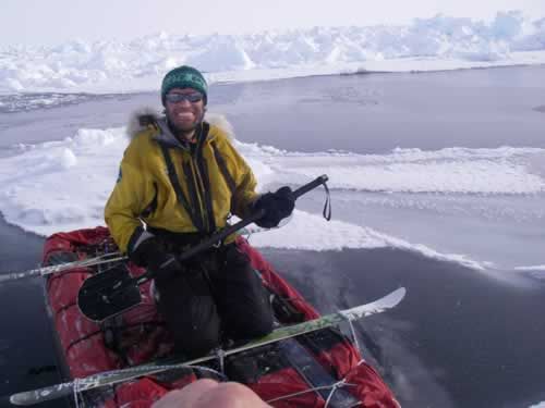 19 May: Our good friend Alain is still on our catamaran while I am already on solid ice