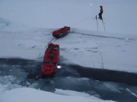 Crossing a small lead