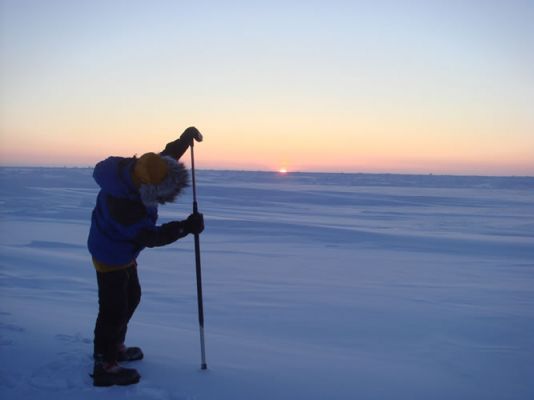 Snow thikness measurements