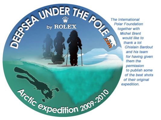 If you want to have a brider information about this expedition, please visit the pages Explorapoles has dedicated to the follow-up of it. (Section Expeditions > Arctic 2010 > Under The Pole).