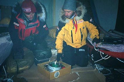Thursday February 21, Tiksi / It was Dixie on the satellite phone today. He confirmed that the 