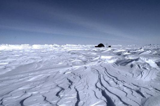 Saturday March 16 - DAY 20 / In this 3rd week, HQ makes a rapid first assessment. Since the departure, they have progressed 172km and are still 1374km from the North Pole. This represents a daily average of 9.4km. Not a good figure when one knows that it was envisaged that, to make a success of the complete crossing, they had to achieve an average of 25km per day... That said, the men are on top form.