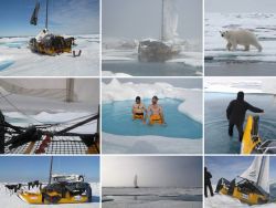 They stayed only 13 days on the Arctic Ocean