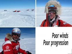 Still 800 km to reach the South Pole