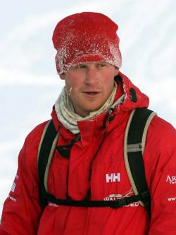 His Royal HIghness Prince Harry had promissed to be there at the start and He was...