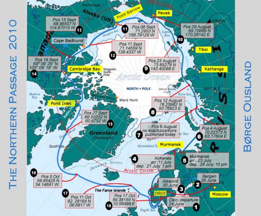 Ousland is nearly back to Oslo