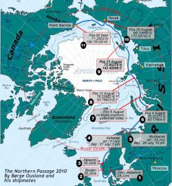 The Northeast Passage is now behind Ousland