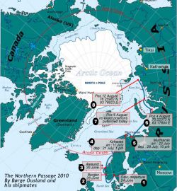 Map of their progression