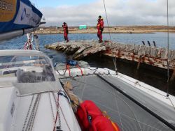 The Northern Passage arriving in Cambridge Bay