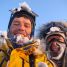 Alain and Dixie during the expedition A Typical Day on the Ice